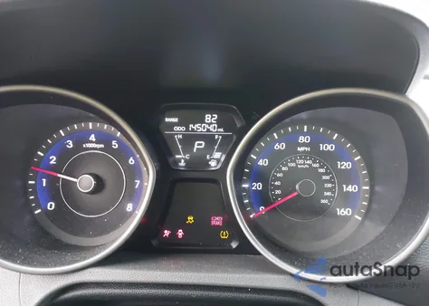 2013 Hyundai Elantra Gls из США, поврежденный, VIN 5NPDH4AE3DH321793